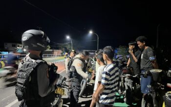 Patroli Perintis Presisi, Sat Samapta Polres Dompu Ciptakan Situasi Kamtibmas Kondusif di Wilayah Kota