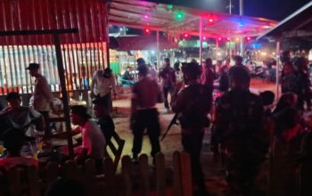 Ciptakan Rasa Aman, Polres Bima Kota Gelar Patroli Blue Light Malam Hari