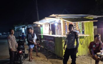 Jaga Kondusifitas wilayah hukumnya Polsek Monta Optimalkan Patroli KRYD Malam Hari