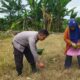 Sentuhan Humanis Bhabinkamtibmas Olah Lahan Kosong Bersama Warga, Bukti Polri Sokong Kedaulatan Pangan Nasional