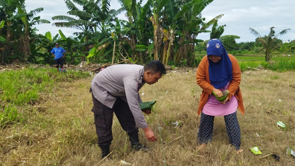 Kedaulatan Pangan Nasional, Polsek Labuapi Edukasi Petani