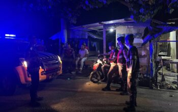 Hadir di Tengah Masyarakat, Turjawali Sat Samapta Polres Bima Kota Gelar Patroli Blue Light
