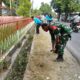 Babinsa dan Warga Kompak Jaga Kebersihan Tanjung Karang