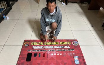 Polisi Tangkap Terduga Pengedar Sabu di Maluk, Amankan Barang Bukti 12,95 Gram