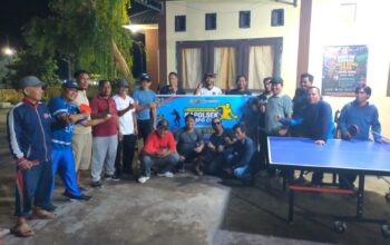 POLSEK KEMPO RESMI BUKA TURNAMEN TENIS MEJA KAPOLSEK KEMPO CUP, SEMARAKKAN HARI BHAYANGKARA KE-80 TAHUN 2026