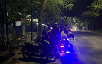Sat Samapta Polres Lombok Barat Jaga Kamtibmas Lewat Patroli Dialogis