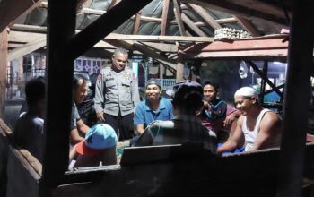 Perkuat Kemitraan dengan Masyarakat, Sat Binmas Polres Dompu Sambangi dan Cek Satkamling, FKPM, serta BKPM di Kecamatan Woja