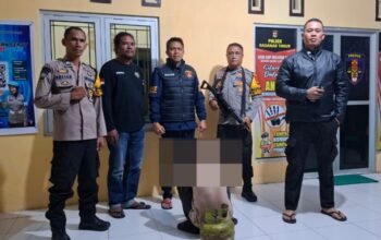Gerak Cepat Polsek Rasanae Timur Evakuasi Terduga Pelaku Pencurian Tabung Gas LPG dari Amukan Warga
